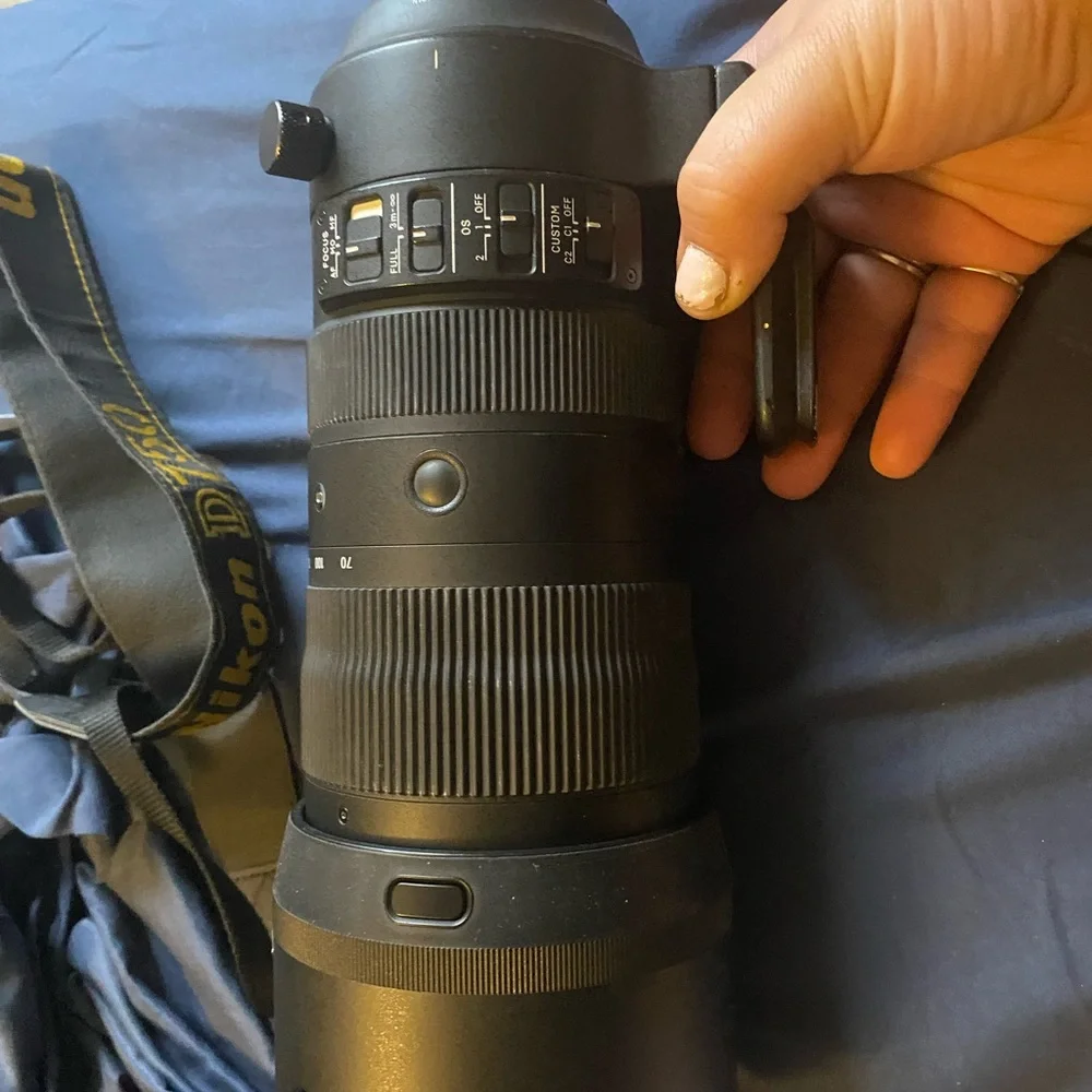 Nikon D850 camera lens